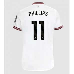 West Ham United Kalvin Phillips #11 Udebanetrøje 2023-24 Kort ærmer